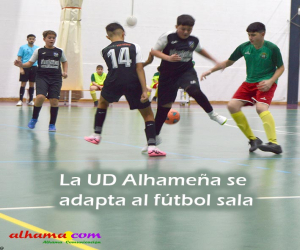 La UD Alhameña se adapta al fútbol sala