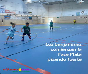 Los benjamines comienzan la Fase Plata pisando fuerte