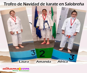 Trofeo de Navidad de karate en Salobreña 2024