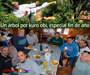 Los kuro obi eligieron el árbol que llevará su nombre