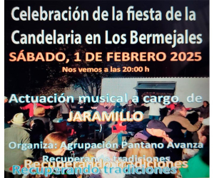 La agrupación Pantano Avanza recuperando tradiciones; La Candelaria