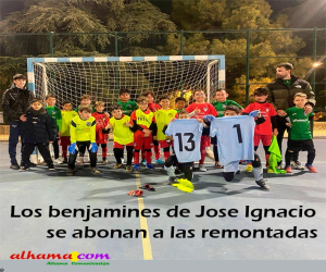 Los benjamines de José Ignacio se abonan a las remontadas