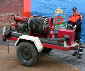 Maxi Mancebo, Jefe de la Agrupación de Voluntarios de Protección Civil de Alhama