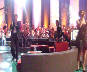 Los alhameños animaron la primera gala del nuevo programa de Canal Sur Televisión