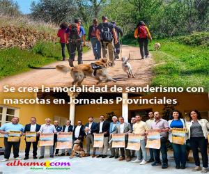 Se crea la modalidad de senderismo con mascotas en Jornadas Provinciales