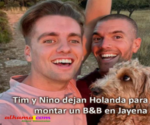 Tim y Nino dejan Holanda para montar un B&B en Jayena