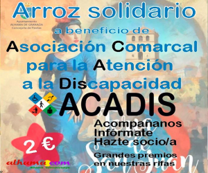 Arroz Solidario a beneficio de la Asociación ACADIS