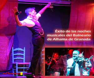 Éxito de las noches musicales del Balneario de Alhama de Granada