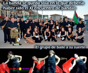 La banda se queda sola en lo que debería haber sido el XXI encuentro de bandas