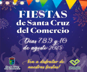 Santa Cruz del Comercio, cuatro días de fiesta del 7 al 10 de agosto
