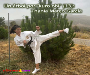 Un árbol por “kuro obi” (13): Thania Mateo García