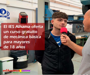 El IES Alhama oferta un curso gratuito de mecánica básica para mayores de 18 años