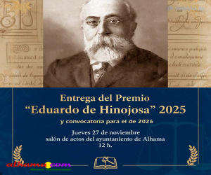 Entrega del Premio "Eduardo de Hinojosa" 2025 y convocatoria para el de 2026