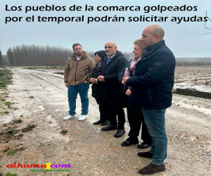 Los pueblos de la comarca golpeados por el temporal podrán solicitar ayudas