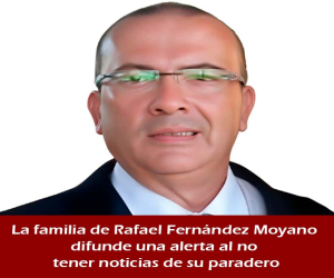 La familia de Rafael Fernández Moyano difunde una alerta al no tener noticias de su paradero