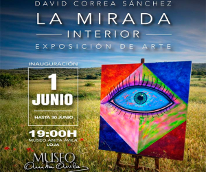 David Correa lleva su universo artístico a Loja con la exposición "La mirada interior"