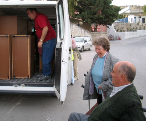 La asociación de discpacacitados amuebla su sede
