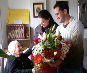Matilde Lozano la abuela centenaria de Alhama