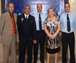 Toma de posesión de los dos nuevos policías locales