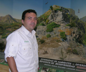 Marcos Arnaldo Miján, responsable del Punto de Información de La Resinera y socio de Gdventura