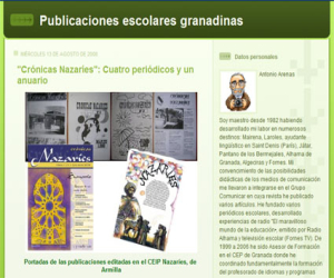 Publicaciones escolares granadinas