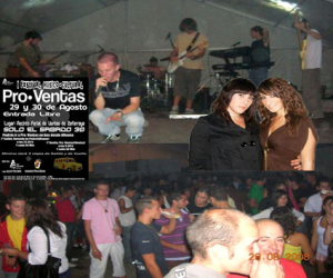 Celebrado el primer festival musico-cultural Pro-Ventas, preludio de la feria de este fin de semana