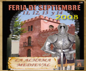 Feria en Alhama, del 11 al 14 de septiembre 2008