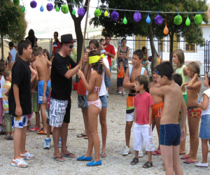 Arrancó la feria 2008 con juegos infantiles y gastronomía