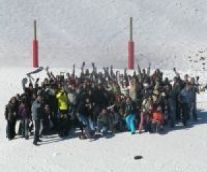 Corresponsales juveniles de Alhama en Sierra Nevada