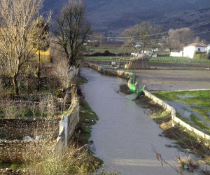 Zafarraya afectada por el temporal de agua