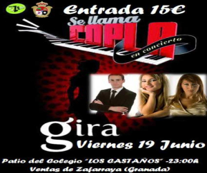 Los finalistas de 'Se Llama Copla' en Ventas de Zafarraya