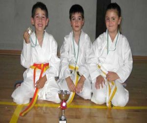 Finalizaron los trofeos Corpus de karate