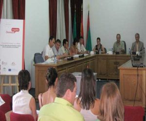 Francisco Escobedo y Julio Miguel Bernardo abren el foro territorial 'Granada Empleo' en Alhama