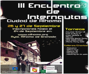Las III jornadas de internautas los días 26 y 27 de septiembre