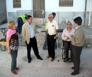 Emilia Calvente: “Sin las obras de Diputación El Turro estaría como hace 40 años”