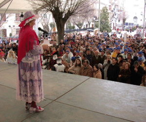 Pregón del Carnaval 2004 con Chencha, la primera mujer pregonera