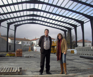 Las obras del pabellón cubierto de Játar marchan a buen ritmo