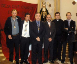 Juramento de cargos de la junta directiva de la Cofradia Nuestro Padre Jesús de Játar
