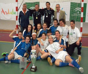 Las malagueñas se alzan con el triunfo en el campeonato andaluz de fútbol sala frente a las gaditanas