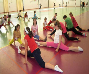 Las gimnastas alhameñas se preparar para los próximos campeonatos