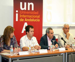 Pedro Martín, de Arenas del Rey, Medalla de Oro de la Universidad Internacional de Andalucía (UNIA)