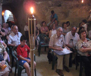 Insólito espectáculo el del I Recital Poético en las Mazmorras