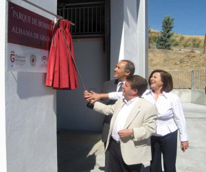 Inaugurado el parque de bomberos de Alhama, que dará servicio a toda la Comarca