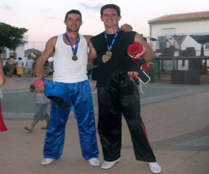 Artes marciales en las fiestas de Arenas del Rey y Játar