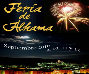 Del 9 al 11 feria de septiembre de Alhama