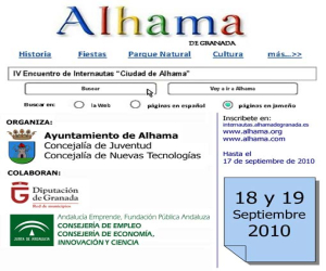 IV Encuentro de internautas 'Ciudad de Alhama'