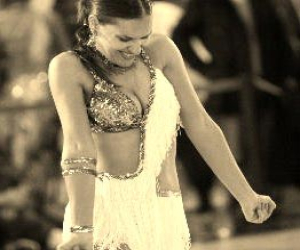 La alhameña Mónica Moya, campeona de bailes latinos, VIII Trofeo de Coslada (Madrid)