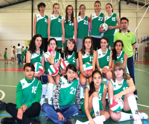 El voleibol alhameño continúa líder en los Juegos Provinciales