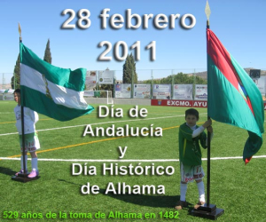 Alhama celebró el Día de Andalucía y su Día Histórico 2011 apostando por el deporte