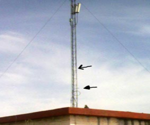 Robada una de las antenas del servicio wifi del Ayuntamiento de Alhama